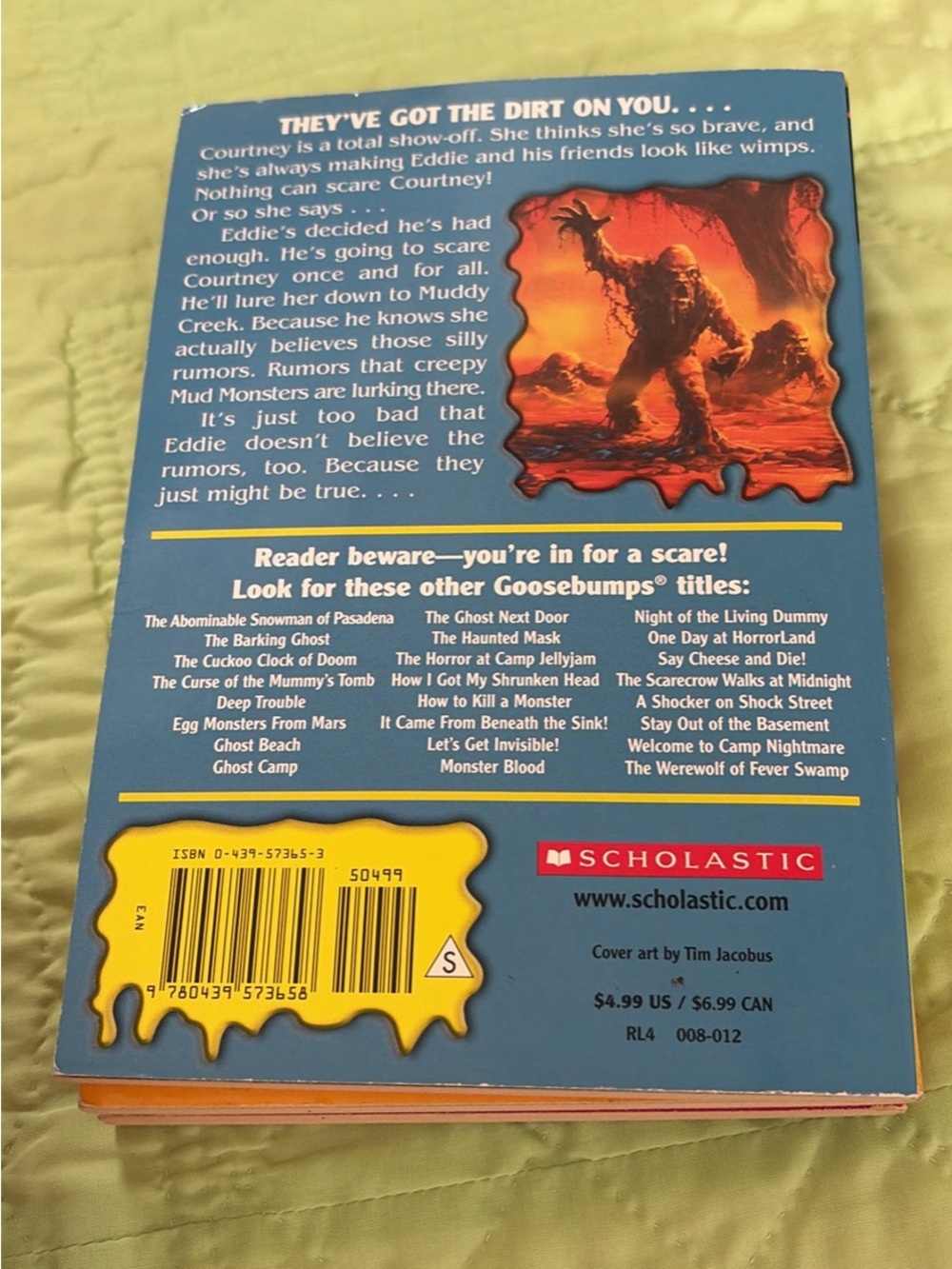 Goosebumps Paperback Book Bundle- R.L. Stine - Picture 4 of 4